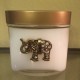 16 oz Oval Golden Elephant