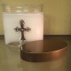 16 oz Oval Brown Cross16 oz Oval Brown Cross